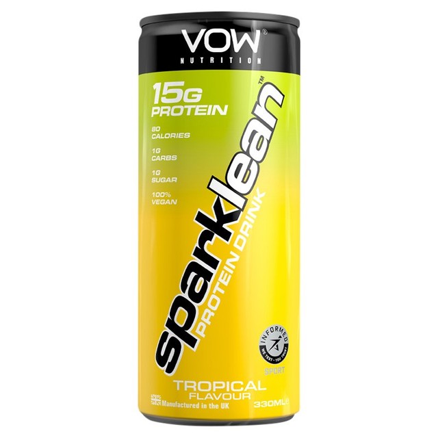 VOW Nutrition tropical protein drink 330ml (British brand)