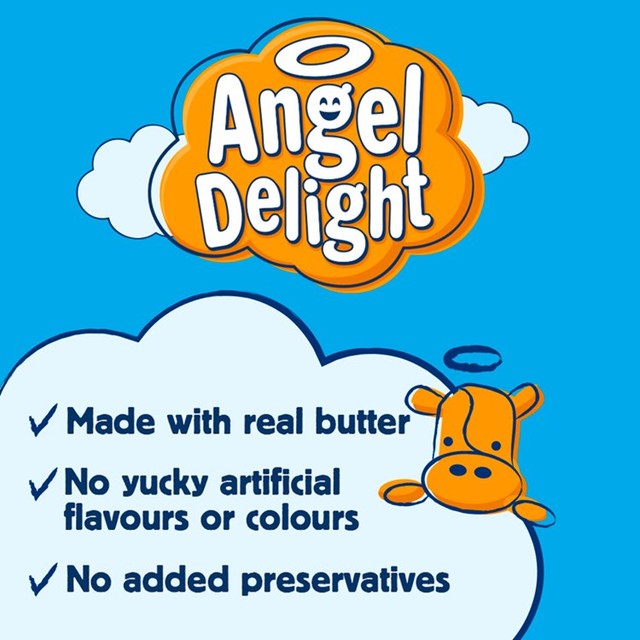 Angel Delight butterscotch instant dessert mix 59g - British product