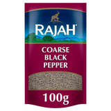 Rajah coarse black pepper powder 100g, imported from the UK
