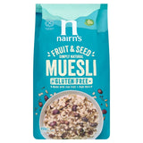 Nairn's Gluten Free Fruit & Seed Oat Muesli 450g, imported from the UK