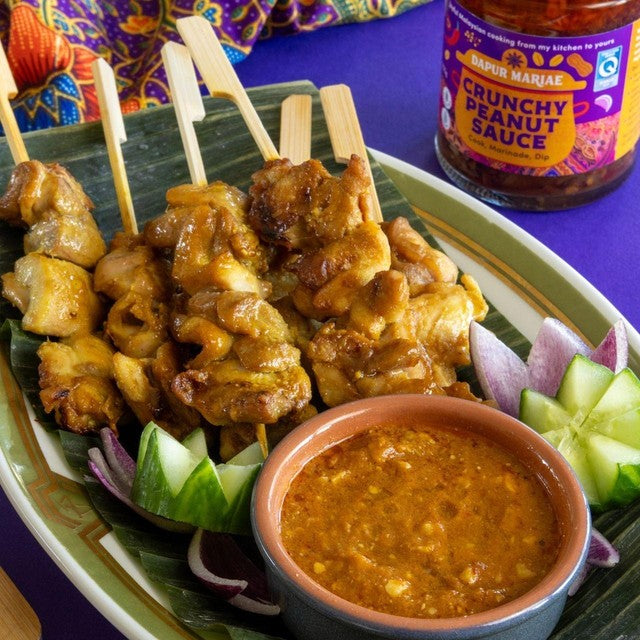 Dapur Mariae crunchy peanut sauce (British brand)