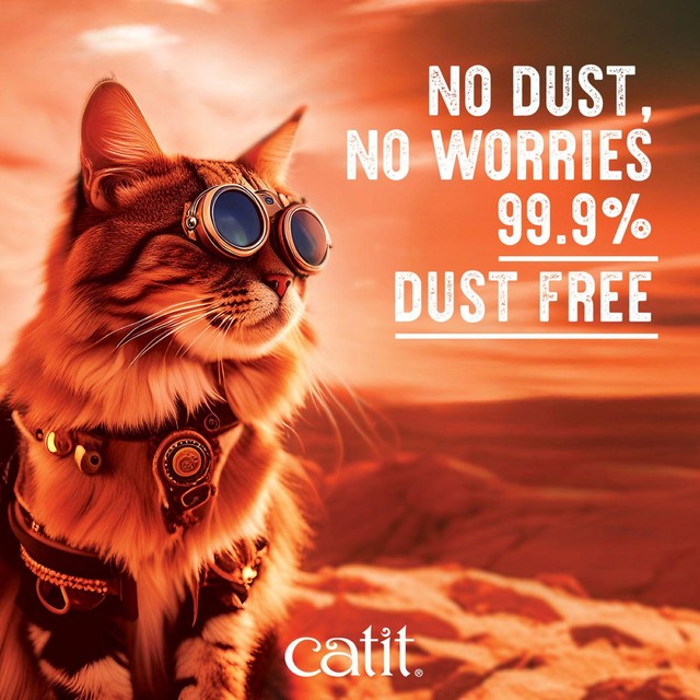 Catit pea husk cat litter unscented, UK version