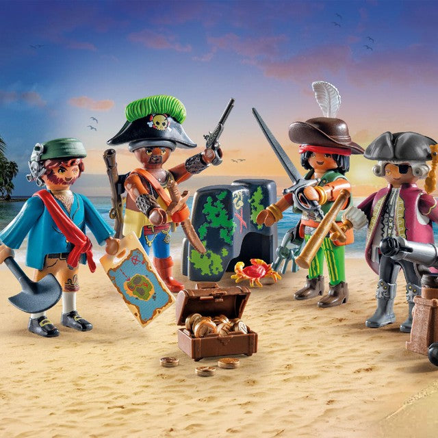 Playmobil Pirates toy figures, imported from the UK