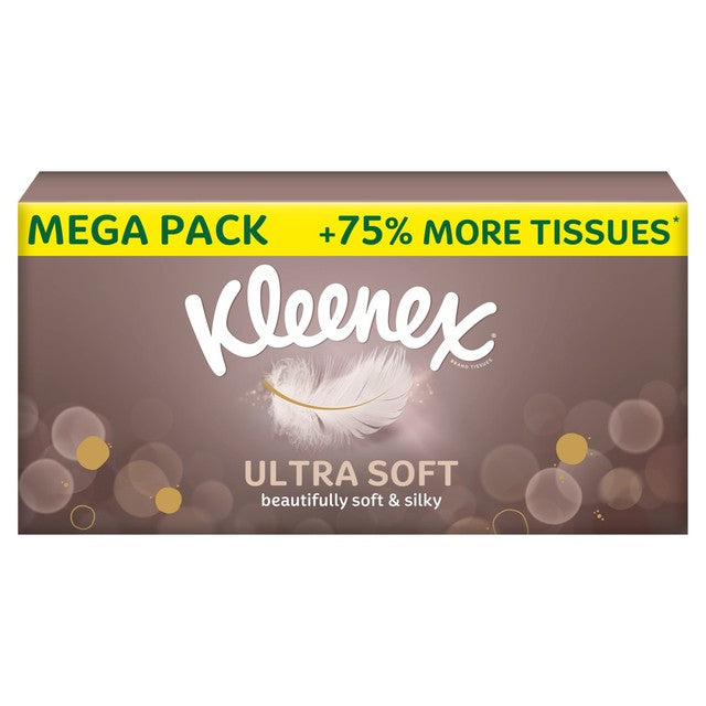 Kleenex Ultra Soft tissues mega box 112 pack, UK version