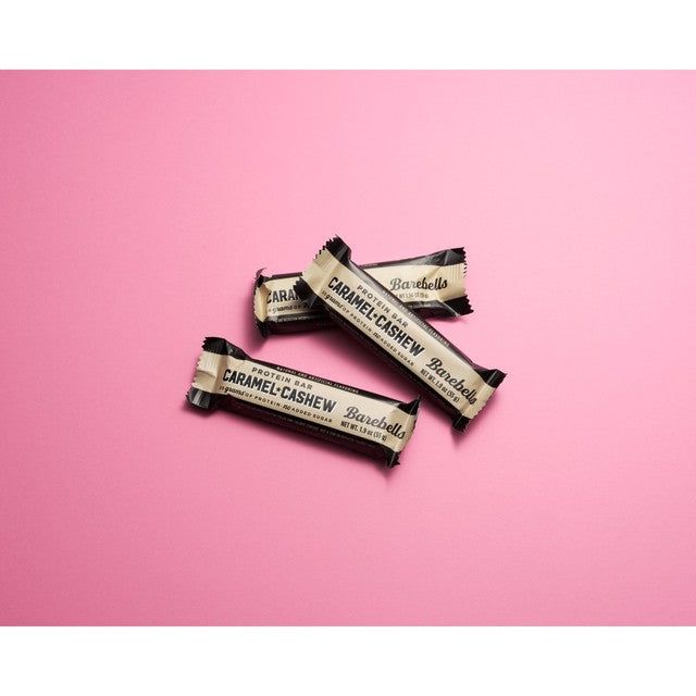 Barebells caramel cashew protein bar 55g - British product