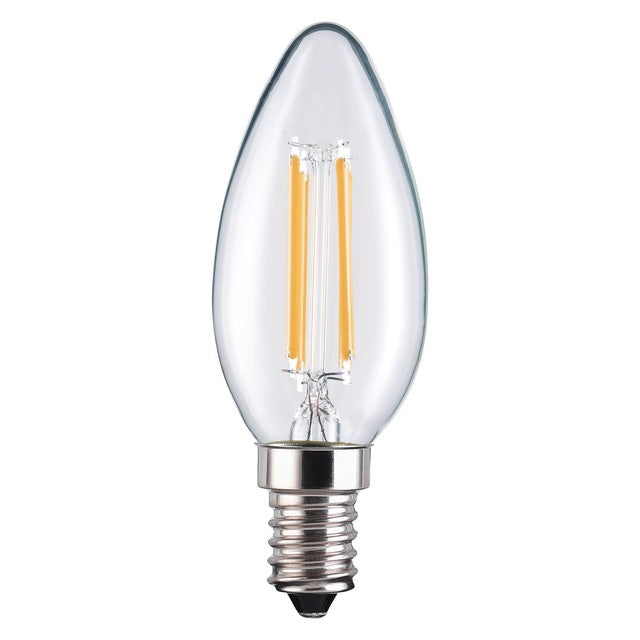TCP Candle LED Clear Screw 40W Light Bulb (British brand)