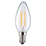 TCP Candle LED Clear Screw 40W Light Bulb (British brand)