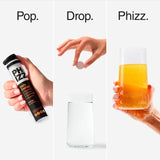 Phizz orange daily energy effervescent tablets 20 pack, imported from the UK