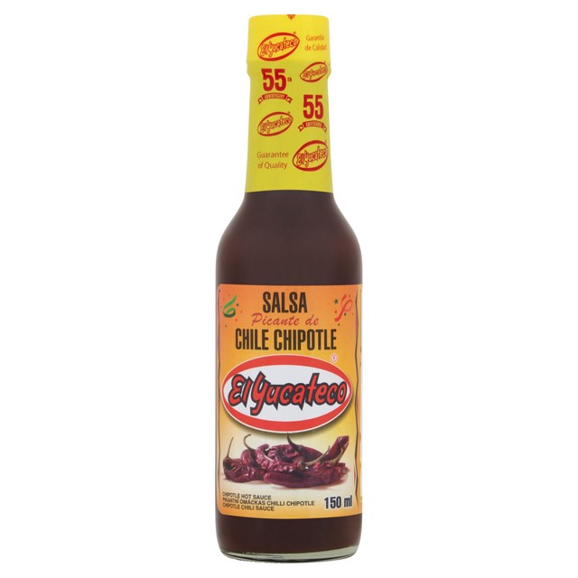 El Yucateco chipotle hot sauce 150g - British product