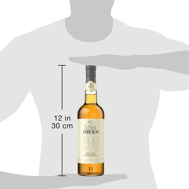 Oban 14 Year Old Single Malt Scotch Whisky, imported from the UK
