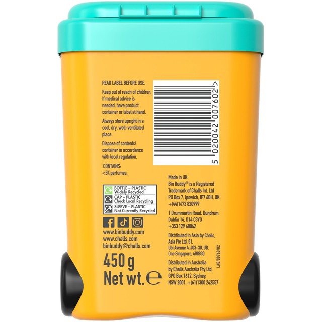Bin Buddy Happy Mango bin deodoriser 450g - British product