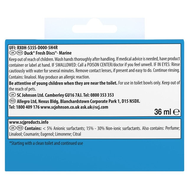 Duck Fresh Discs Holder Marine 36ml - British product