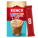 Kenco Salted Caramel Latte Instant Coffee 8 Sachets, imported from the UK
