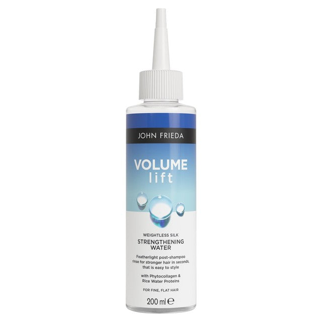 John Frieda hair strengthening water 200ml, UK version