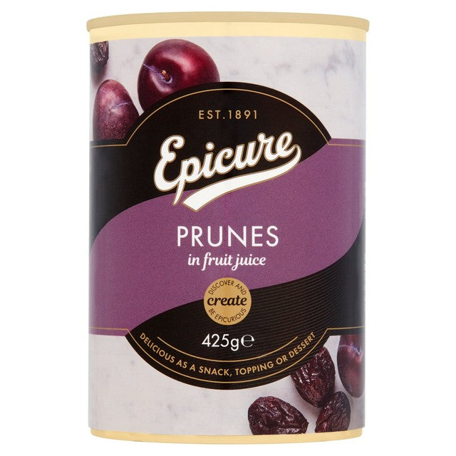 Epicure Prunes in Fruit Juice 425g - British product