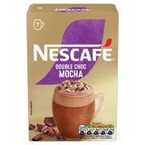 Nescafe Double Choc Mocha instant coffee 7 sachets, imported from the UK