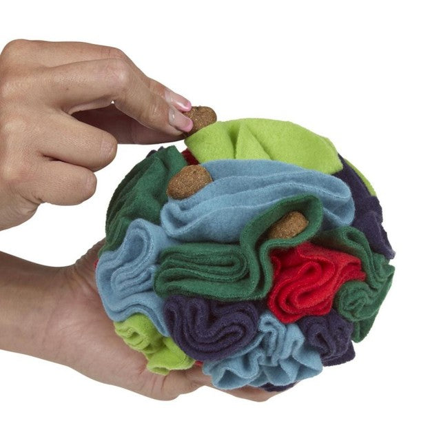 Petface Fabric Snuffle Ball Puzzle, imported from the UK