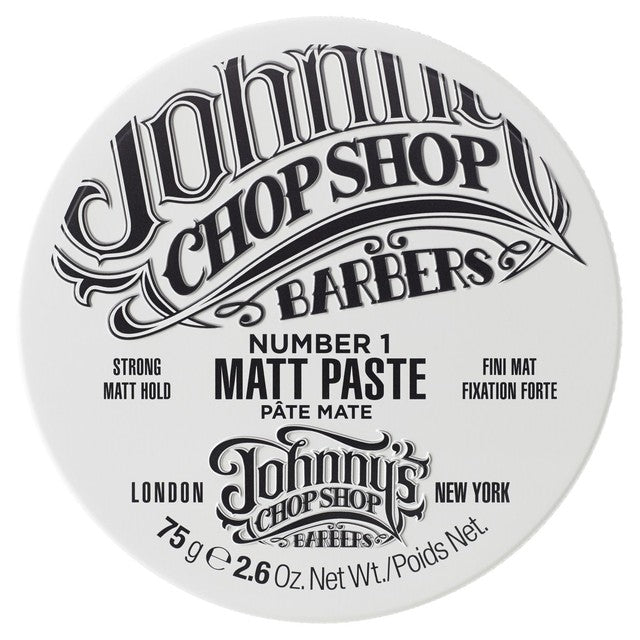 Johnny's Chop Shop No1 Matt Paste 75g (British brand)