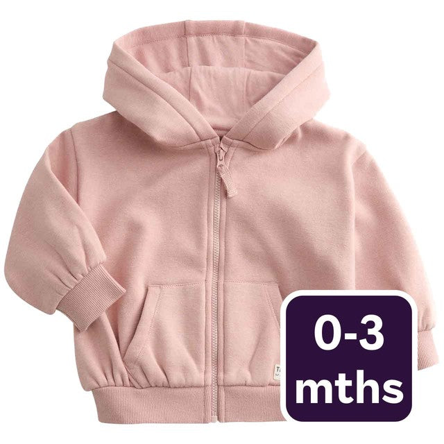 M&S pink hoodie 0-3 months, imported from the UK