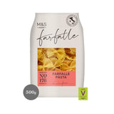 M&S farfalle pasta Made in Italy 500g, imported from the UK
