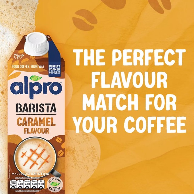 Alpro Barista Caramel Drink 750ml - British product