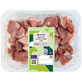 Ocado diced lamb leg 300g, imported from the UK