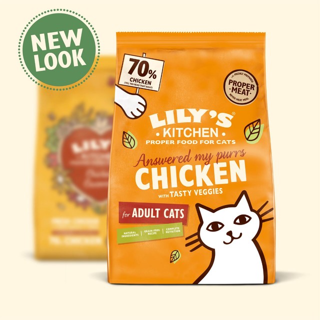 Lily's Kitchen Chicken With Veggies dry cat food 2kg, UK version
