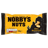 Nobby's Nuts classic dry roasted peanuts 50g, imported from the UK