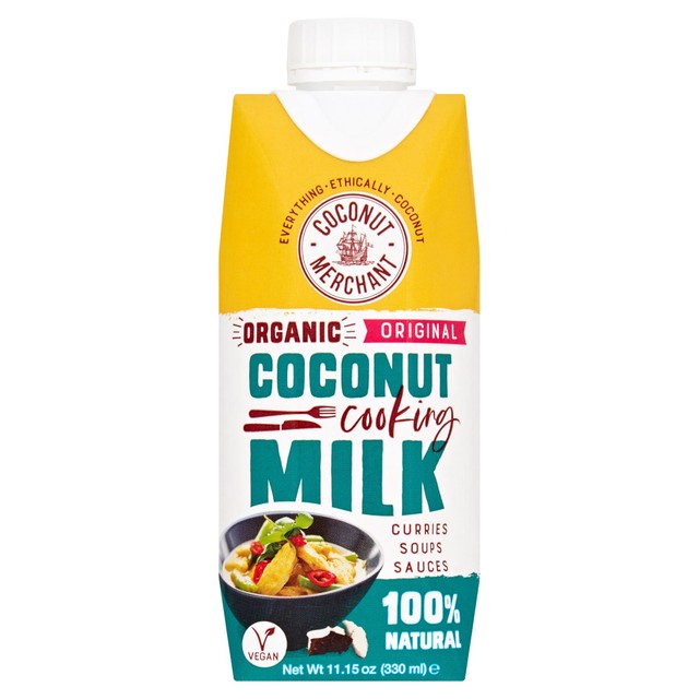 Coconut Merchant organic coconut milk 330ml - British product
