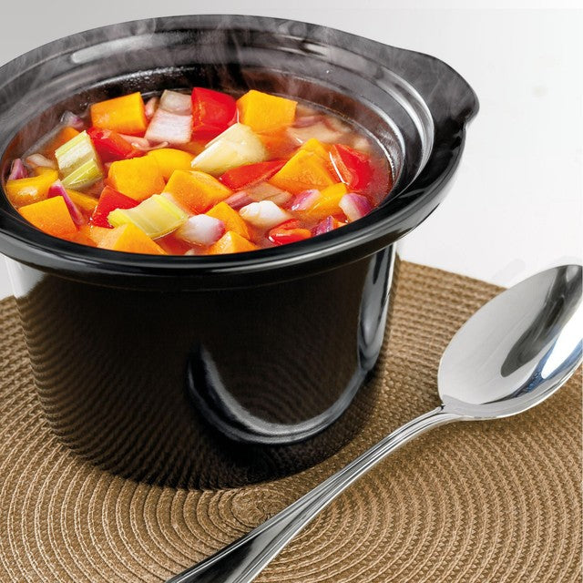 Judge 1.5L slow cooker with removable ceramic pot, imported from the UK