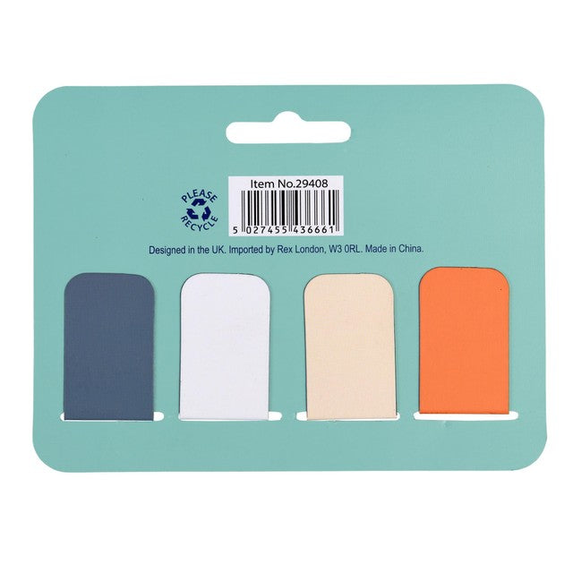 Rex International magnetic cat bookmarks set of 4, imported from the UK