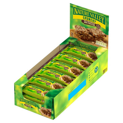 M&S Nature Valley Crunchy Dark Chocolate & Oats Cereal Bars 18 x 42g- Buy online at McGrocer