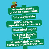 Heinz Apple & Mango baby food fruit puree 100g, UK version