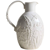 M&S Spring Meadow stoneware jug in cream, imported from the UK