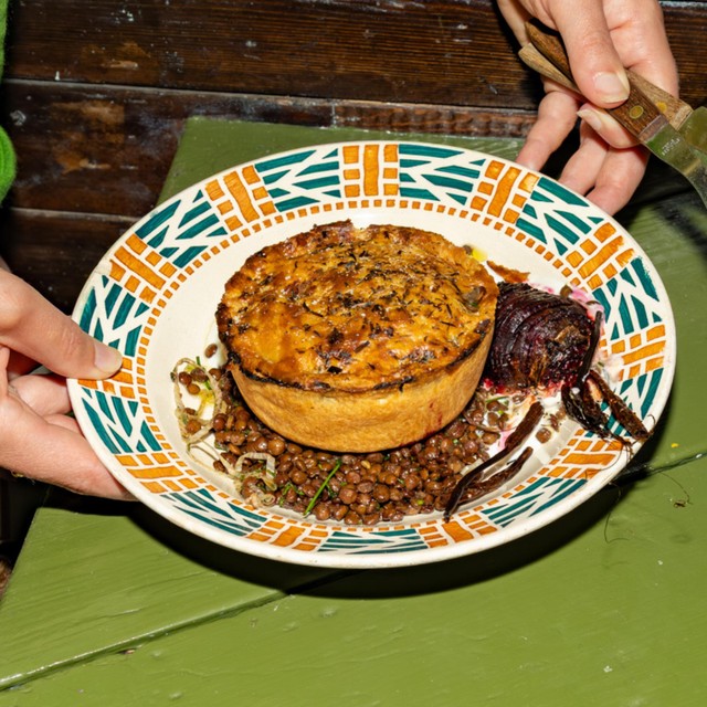Pieminister Wild Shroom vegetarian pie 255g, imported from the UK