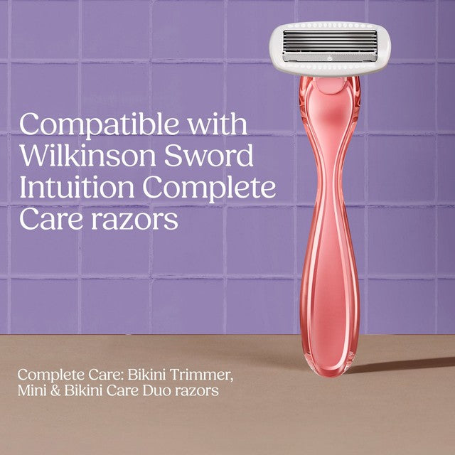 Wilkinson Sword Intuition Complete razor blades 3-pack (British brand)