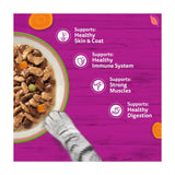 Whiskas adult Tasty Mix Chef's Choice wet cat food pouches 12 x 85g (British brand)