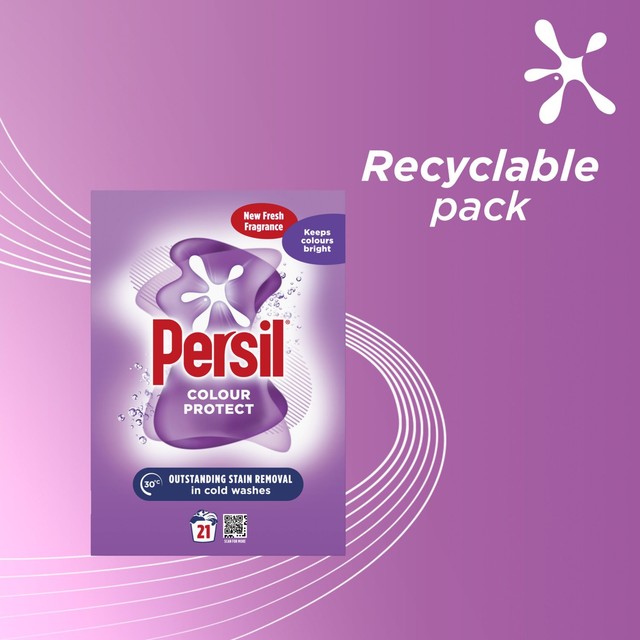 Persil Colour Protect Washing Powder 1.05kg, imported from the UK