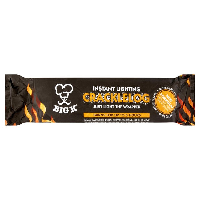 Big K Crackle Log - British product