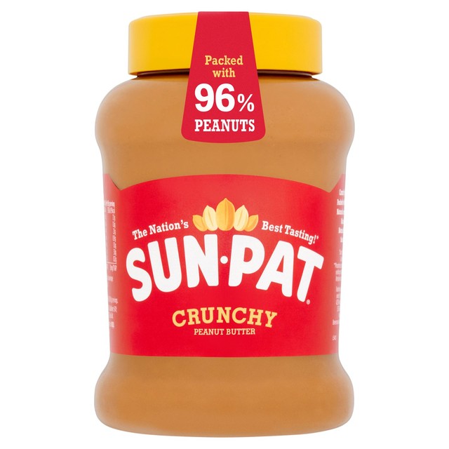 Sun-Pat crunchy peanut butter 570g (British brand)