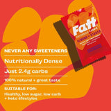 Fatt almond and ginger ketogenic cookie 30g - British product