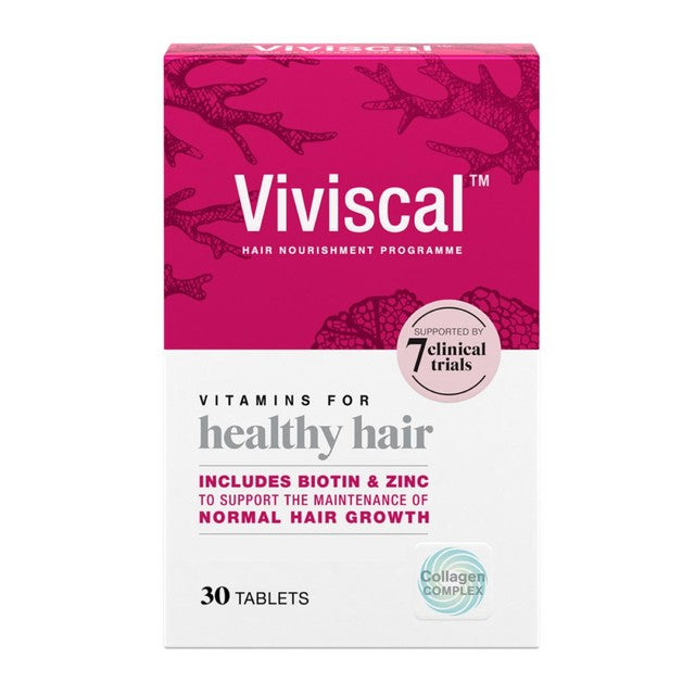 VIVISCAL hair regrowth tablets 30 tablets (British brand)