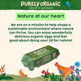 Purely Organic free range eggs 10 count imported from the UK