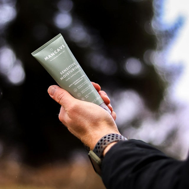ManCave Sensitive Moisturiser face cream - British product