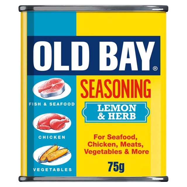 Old Bay Seasoning Lemon and Herb 75g, imported from the UK