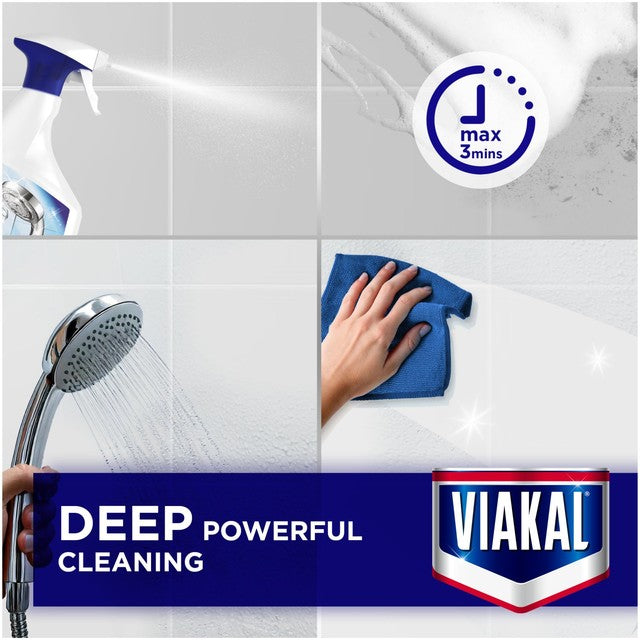 Viakal limescale remover regular spray 1L (British brand)