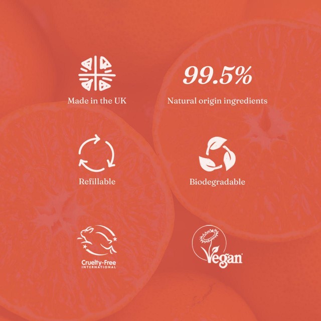 Miniml Multi-Surface Cleaner Blood Orange 5L, imported from the UK