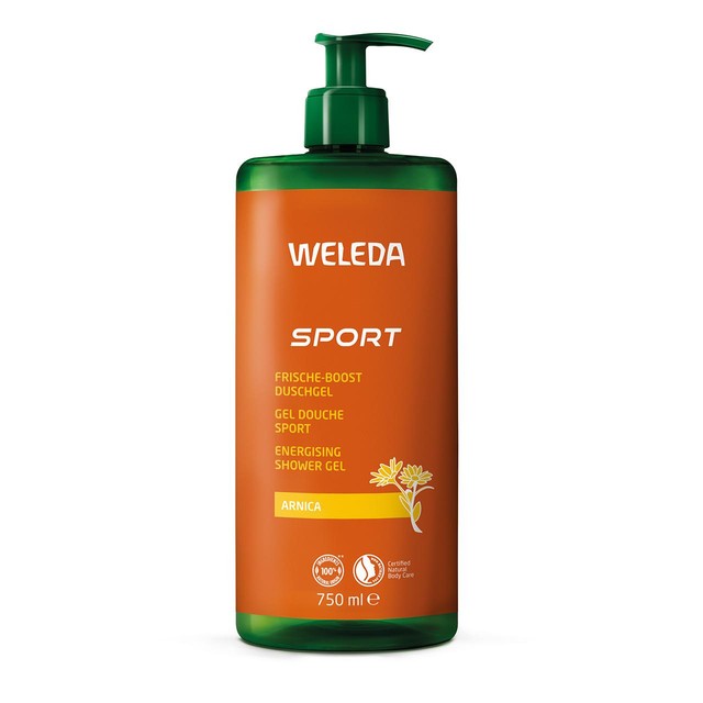 Weleda Sport Arnica Energising Shower Gel 750ml (British brand)