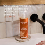 Miniml Anti-Bac Hand Wash Uplifting Clementine, imported from the UK