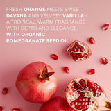 Weleda Pomegranate Shower Cream Wash 400ml (British brand)